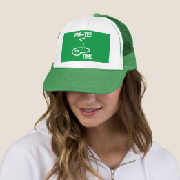 Gorra De Camionero Par-Tee Time White