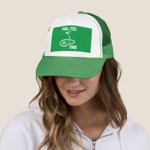 Gorra De Camionero Par-Tee Time White