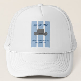 Gorra de camionero para despedida de soltera en az