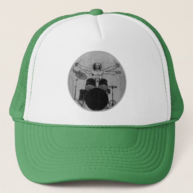Gorra De Camionero Para el batería de florecimiento, (Anverso)