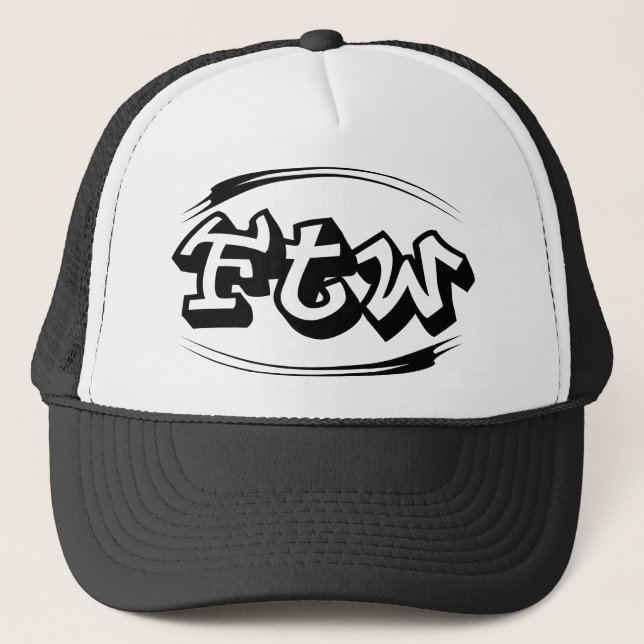 Gorra De Camionero Para el triunfo - FTW #2 (Anverso)