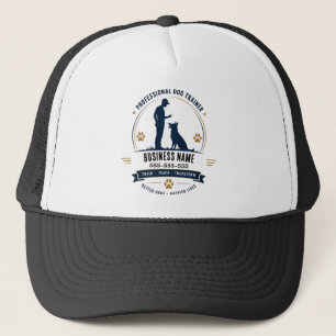 Gorra de camionero para entrenador de perros con n