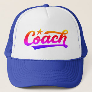Gorra de camionero para entrenador personalizada –