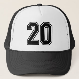 Gorra de camionero para fiesta de cumpleaños númer
