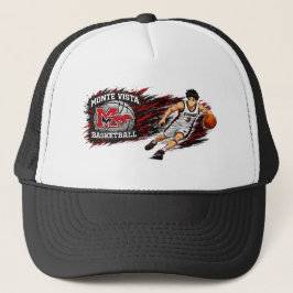 Gorra de camionero para jugador de baloncesto de M