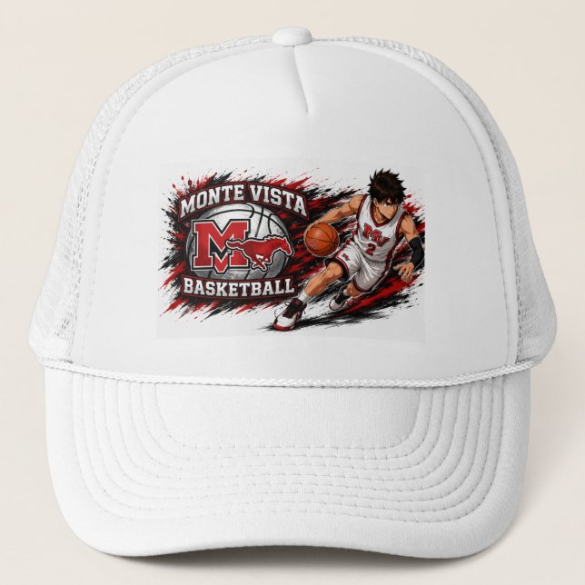Gorra de Camionero para Jugador de Baloncesto de M (Anverso)