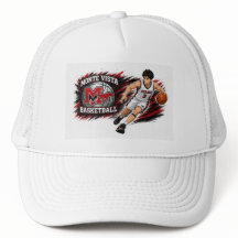 Gorra de camionero para jugador de baloncesto de M