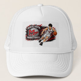 Gorra de camionero para jugador de baloncesto de M