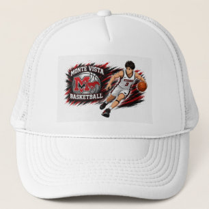 Gorra de camionero para jugador de baloncesto de M