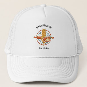 Gorra de camionero para negocio de panadería perso