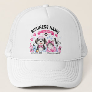 Gorra de camionero para peluquería de mascotas per