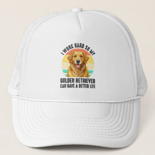 Gorra De Camionero Para Que Mi Golden Retriever Pueda Tener Una Mejor