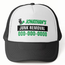Gorra de camionero para retiro de basura