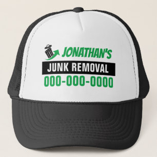 Gorra de camionero para retiro de basura