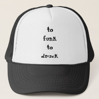 Gorra De Camionero para tener miedo de al druck