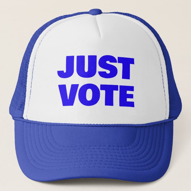 Gorra de camionero para votar (Anverso)