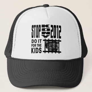 Gorra De Camionero Parada Kony 2012 - hágala para los NIÑOS