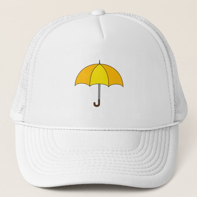 Gorra De Camionero Paraguas amarillo (Anverso)