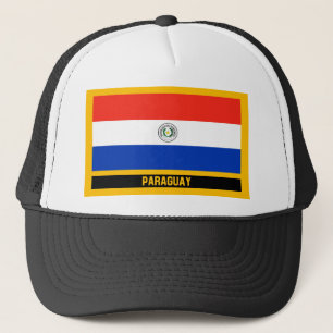 Gorra De Camionero Paraguay Flag