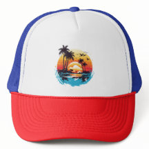 Paraíso tropical del atardecer