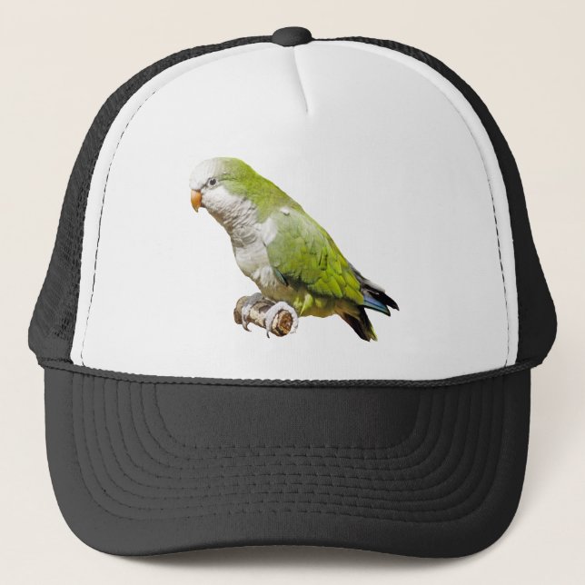 Gorra De Camionero Parakeet del monje (Anverso)