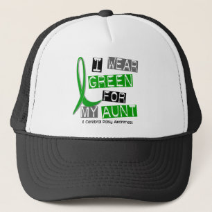 Gorra De Camionero Parálisis cerebral llevo el verde para mi tía 37