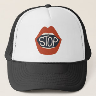 Gorra De Camionero Parar los labios