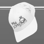 Gorra De Camionero Parche bordado de la Sra. Newlyw Bride Faux Ring<br><div class="desc">Este diseño puede ser personalizado en el área proporcionada cambiando la foto y/o el texto. O puede personalizarse haciendo clic en Personalizar esta plantilla y, a continuación, eligiendo la opción de hacer clic en el personalizar y eliminando o cambiando el color del fondo, agregando texto, cambiando el color o estilo...</div>