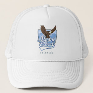 Gorra De Camionero Parche de viaje al Monte Elbert