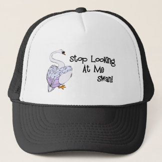 Gorra De Camionero Pare el mirar de mí cisne