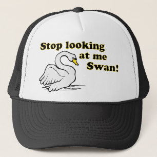Gorra De Camionero Pare el mirar de mí cisne