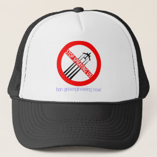 Gorra De Camionero Pare el rociar de nosotros - prohibición