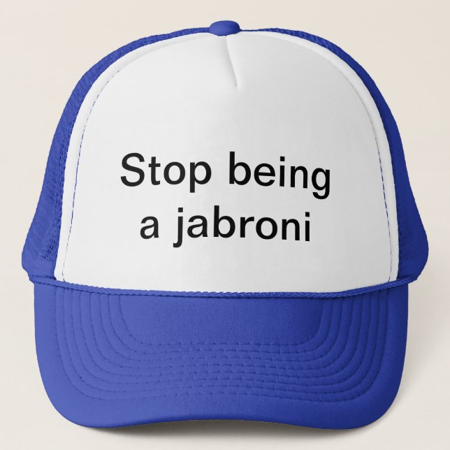 Gorra De Camionero pare el ser un jabroni (Anverso)