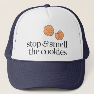 Gorra De Camionero Pare y huela las galletas