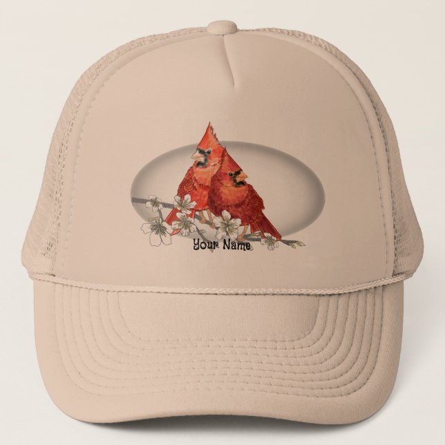 Gorra De Camionero Pareja cardinal (Anverso)