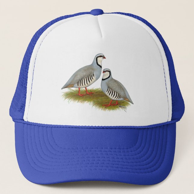 Gorra De Camionero Pareja Chukar (Anverso)