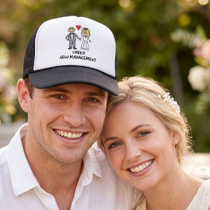 Gorra De Camionero Pareja de recién casados - Bajo nueva administraci