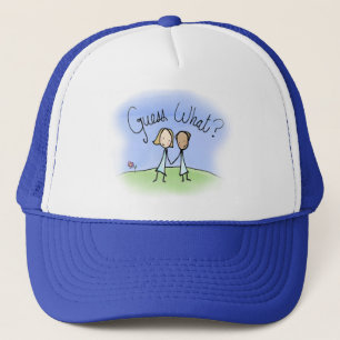 Gorra De Camionero Pareja Lesbiana Adorable Adivina Qué