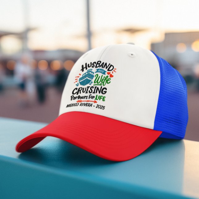 Gorra De Camionero Parejas de crucero marido mujer puerta de la cabin (Subido por el creador)