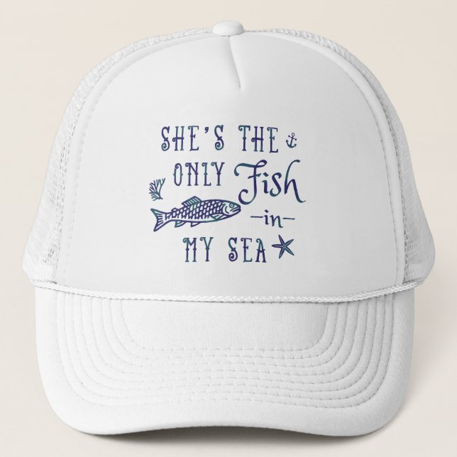 Gorra De Camionero Parejas Esposa Esposa Cute vacaciones de crucero c (Anverso)