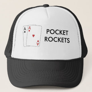 Gorra De Camionero pares de aces1, POCKETROCKETS