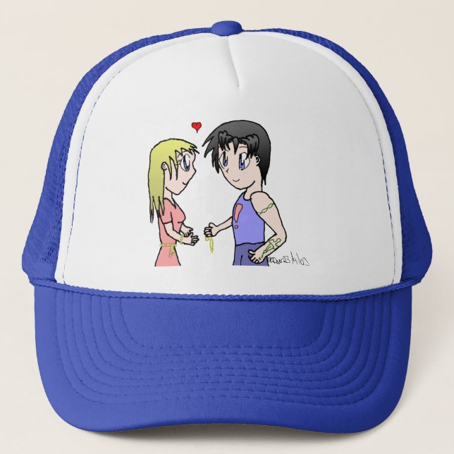Gorra De Camionero Pares Mis-Hecho juegos (Anverso)