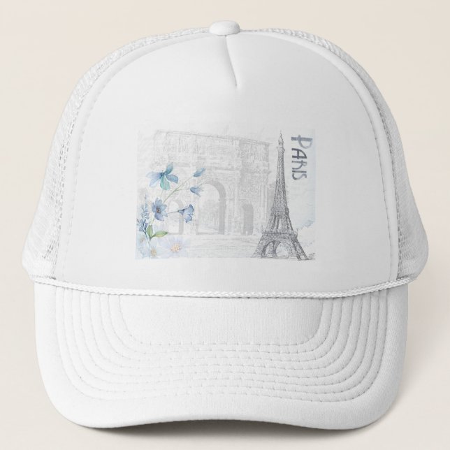 Gorra De Camionero París (Anverso)