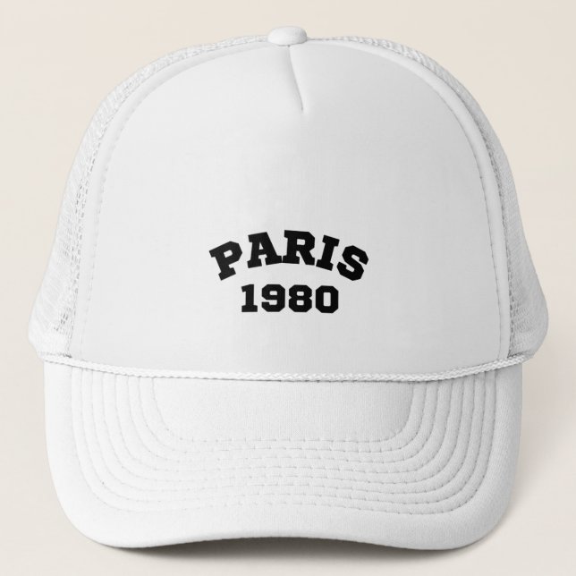 Gorra De Camionero París 1980 (Anverso)