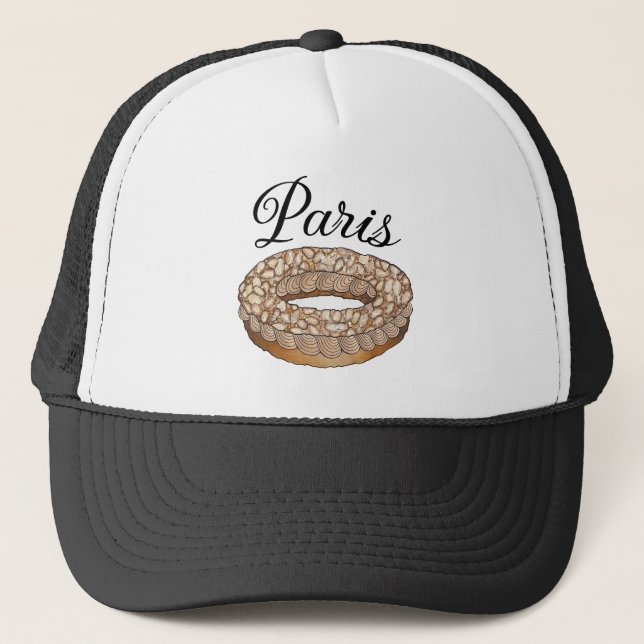 Gorra De Camionero Paris Brest Choux Pastry Patisserie Francia (Anverso)