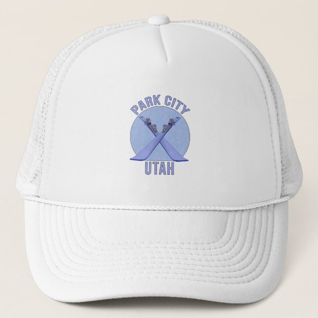 Gorra De Camionero Park City, Utah (Anverso)