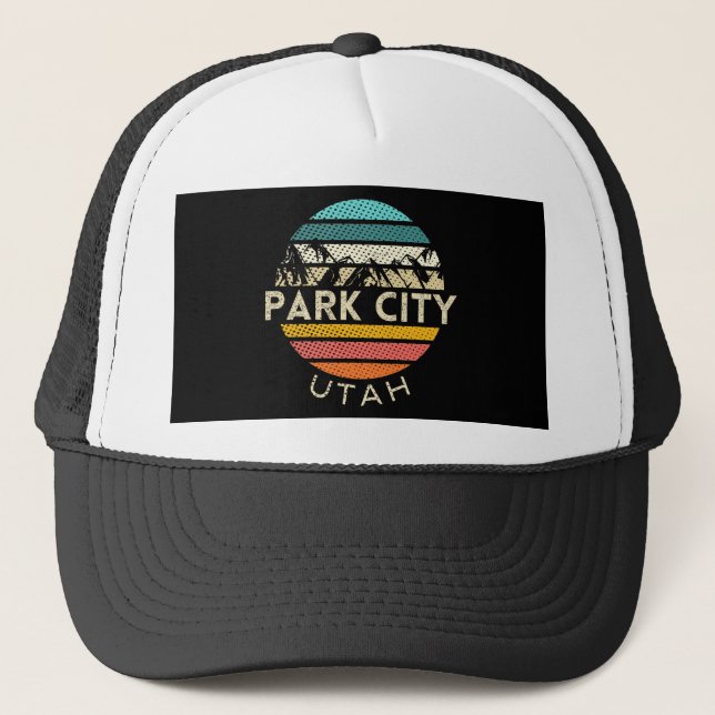 Gorra De Camionero Park City Utah (Anverso)