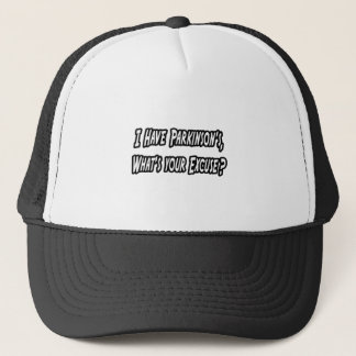 Gorra De Camionero Parkinson... ¿Su disculpa?