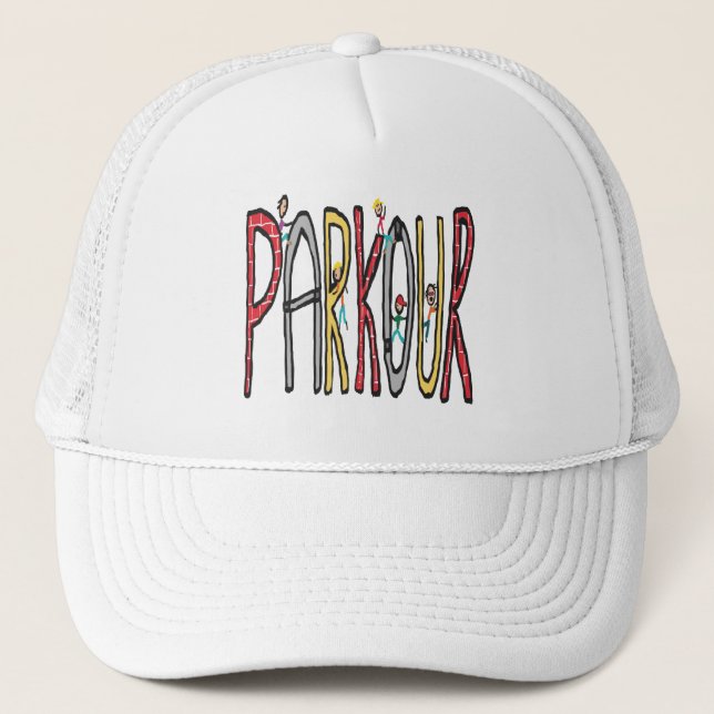 Gorra De Camionero Parkour (Anverso)