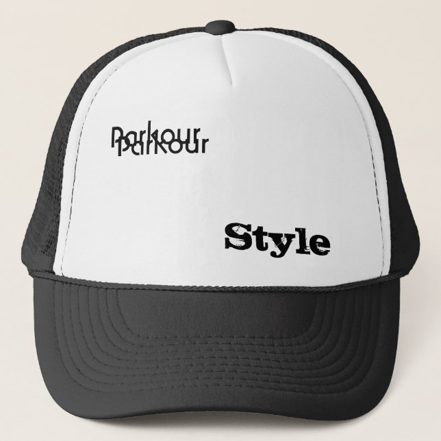 Gorra De Camionero Parkour, Style, Parkour (Anverso)